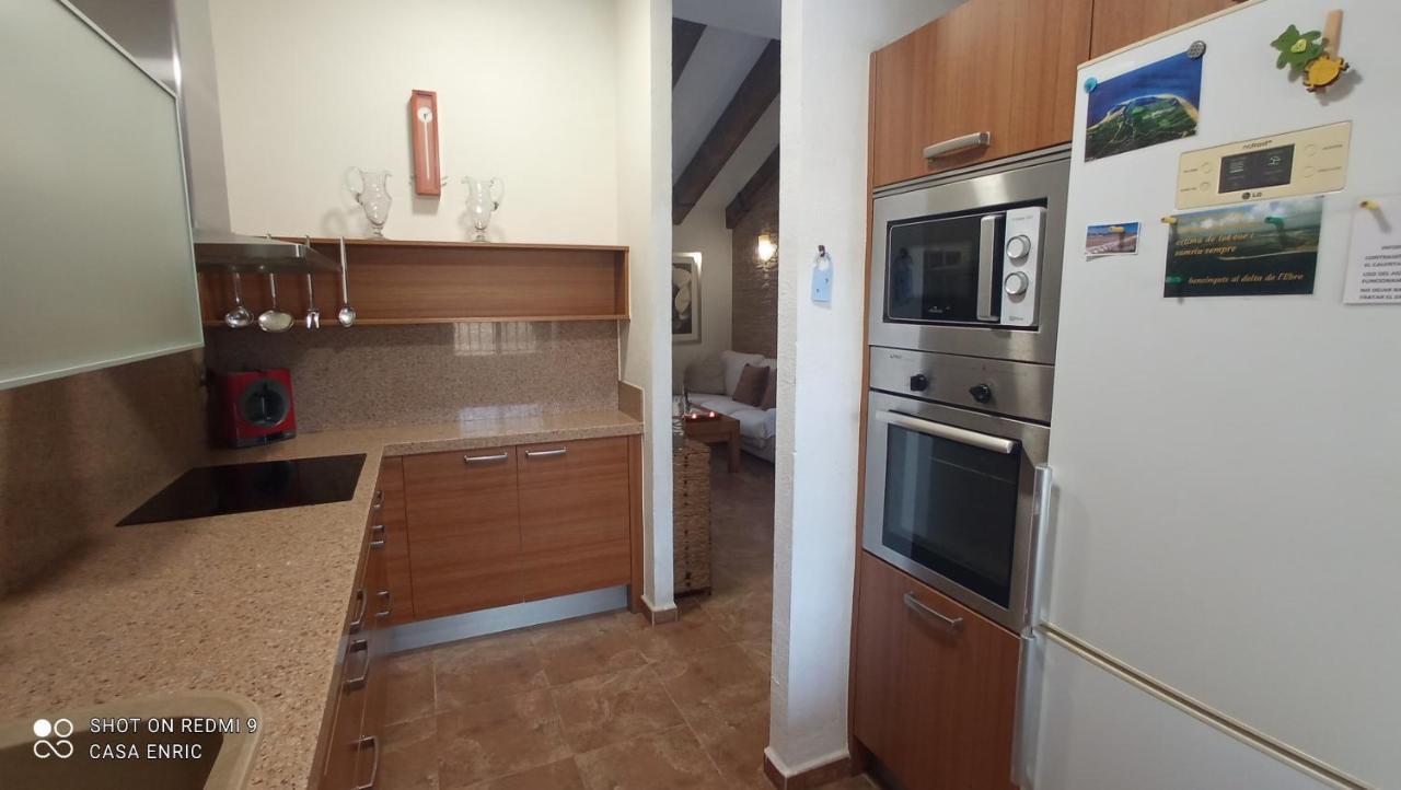 Casa Enric , Con Zona Infantil, Piscina Y Parking Privado Guest House Deltebre Eksteriør bilde